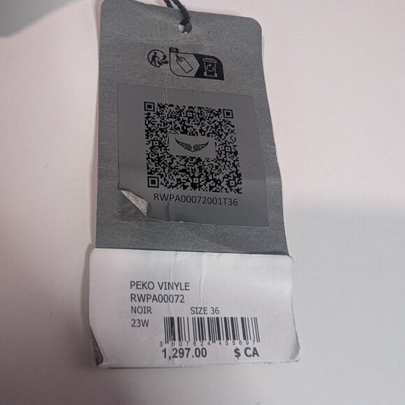 Zadig & Voltaire | Peko Vinyl Leather Pants In Black - Picture 9 of 15